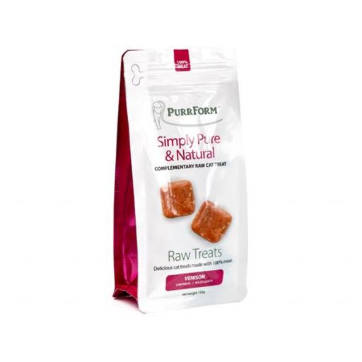 Venison treats 150g Pack Adult and Kitten