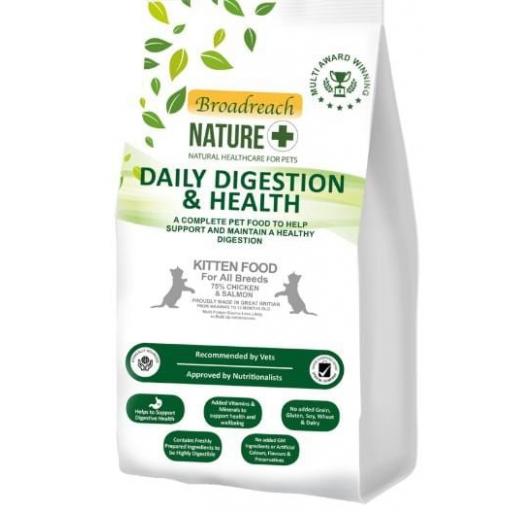 Daily Digestion and Health Kitten Food 75% Chicken &amp; Salmon 3KG