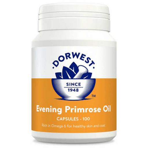 Evening Primrose Oil Capsules For Dogs And Cats