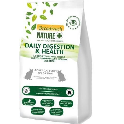 Daily Digestion and Health Adult Cat Food 60% Salmon 3.0KG