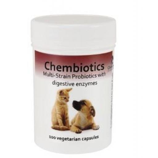 Chembiotics 100 Capsules for Cats and Dogs