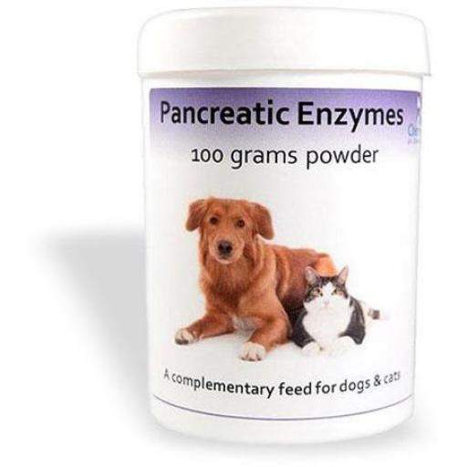 Pancreatic Enzyme Powder- 100g for Dogs and Cats