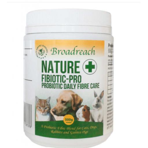 Nature Fibiotic-Pro Probiotic Daily Fibre Care 500g Powder for Dogs, Cats, Puppies, Kittens